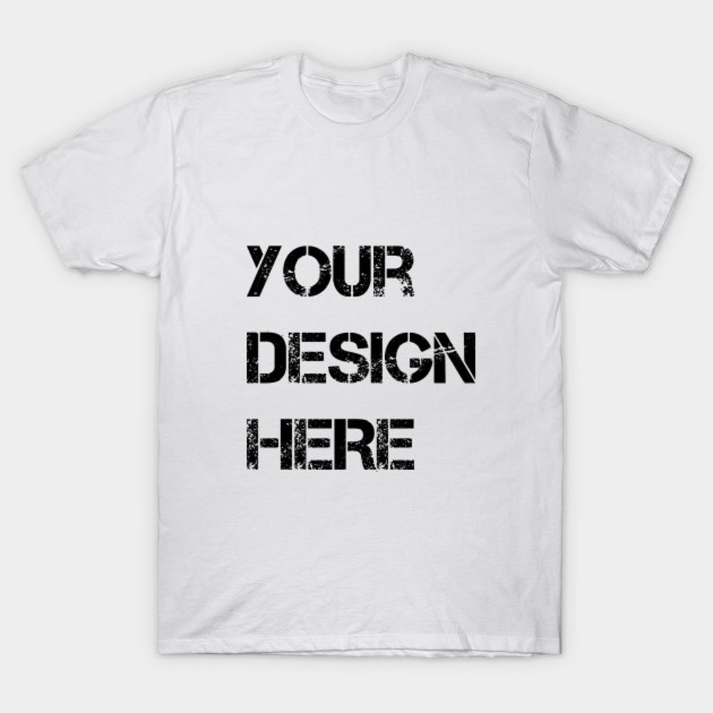 Custom made sign T-shirt .